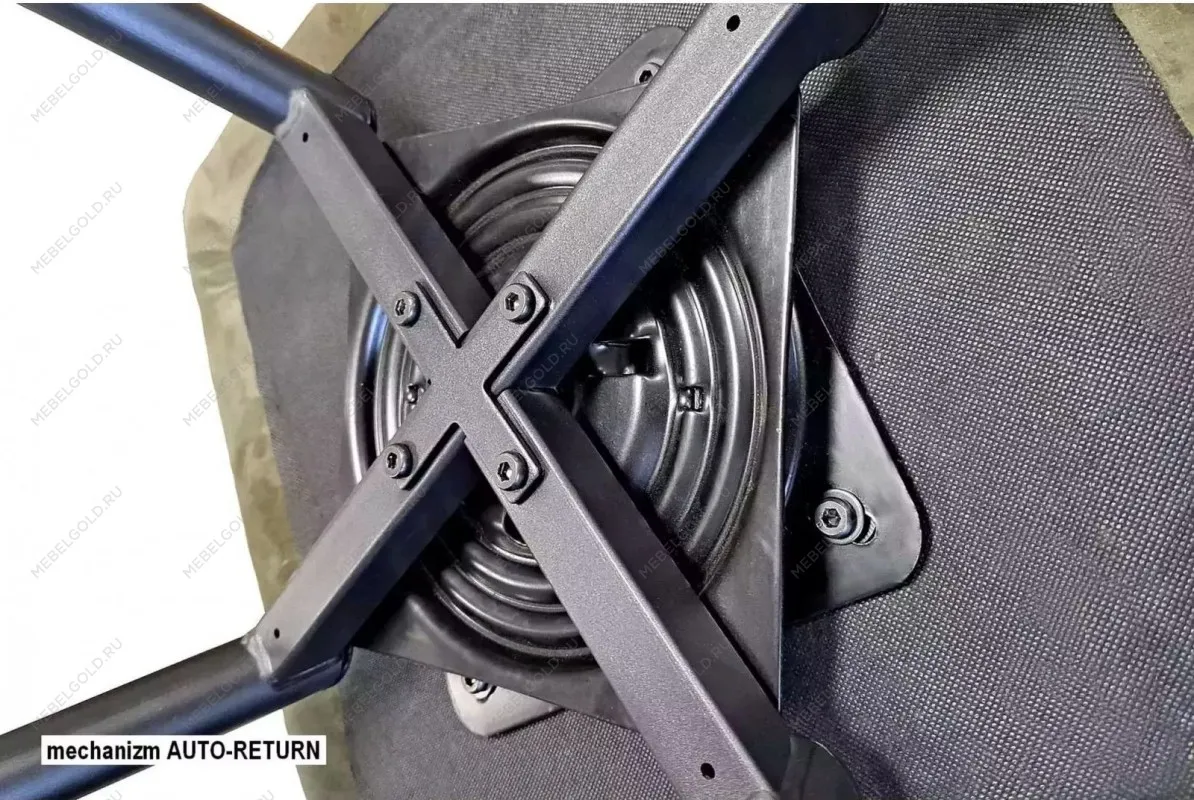 Стул кухонный Signal SERVIO Velvet Bluvel 40 поворотный (темно-бежевый/черный) | изображение 4