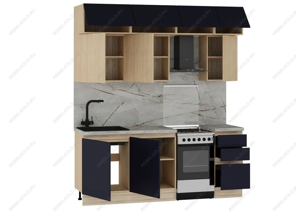 Кухня Женева (возможный вариант комплектации 2.2) | изображение 1