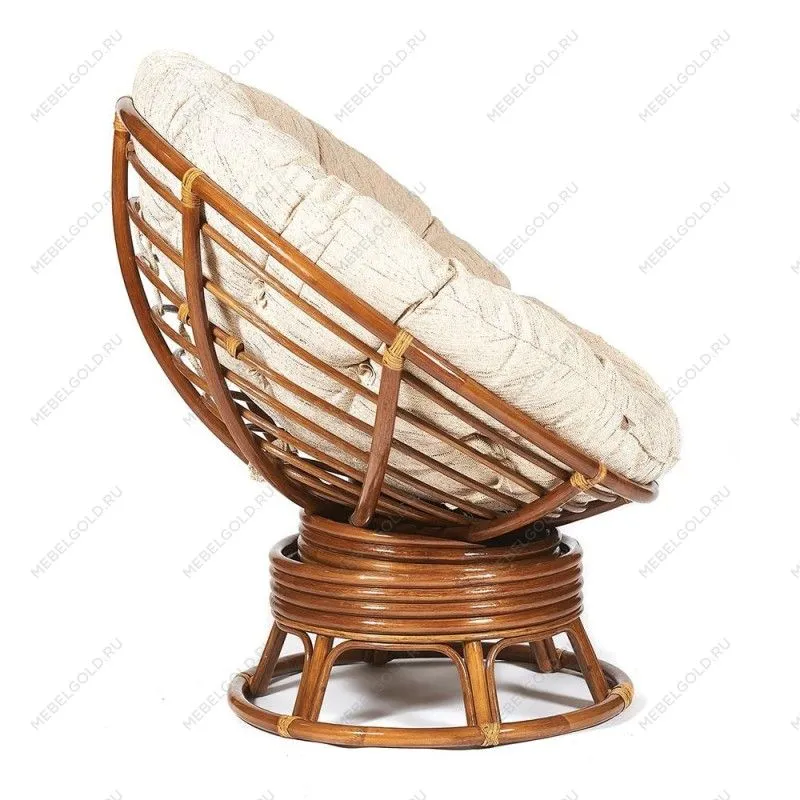 Кресло-качалка Papasan без подушки Орех | изображение 4