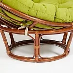 Кресло Papasan с подушкой Орех, флок | изображение 7