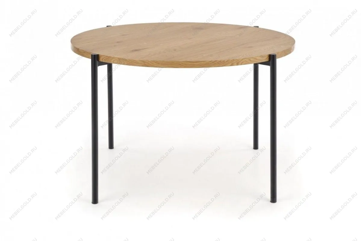 Стол обеденный Halmar MORGAN (дуб золотой, черный)