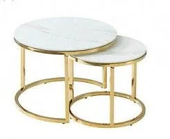 Белый мрамор/золотой