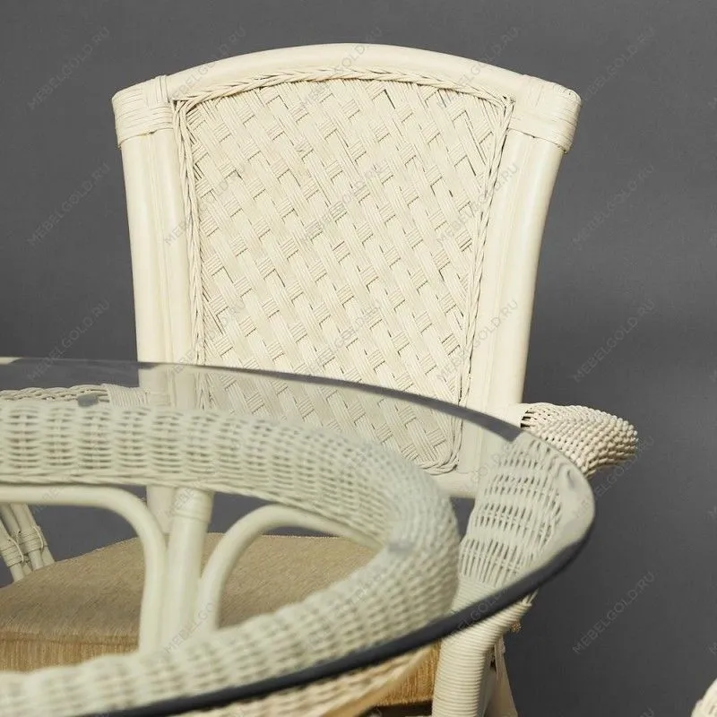 Комплект обеденный ANDREA GRAND Белый | изображение 20