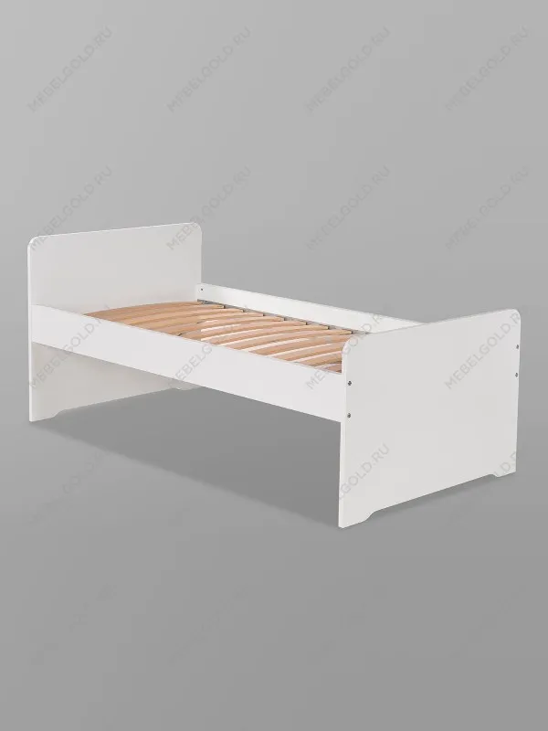 Кровать детская Пикси 80x160, белая (робкий подснежник) | изображение 7