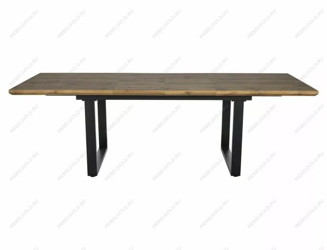 Стол обеденный Signal UMBERTO II 160 раскладной (дуб артизан/черный) | изображение 4