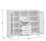 Балашиха - Тумба Стилиус KOM2W1B3S (Лиственница сибирская) | изображение 1