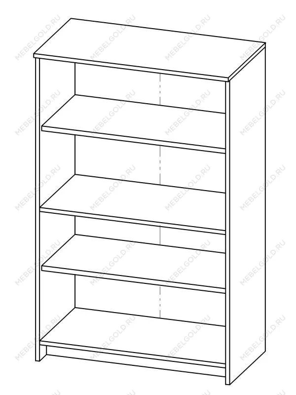 Тумба Сириус, 2 двери со стеклом, 78х41х124 см, белая | изображение 12