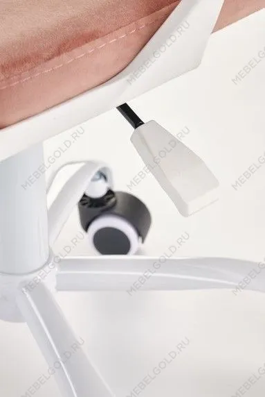 Кресло компьютерное Halmar FRODO (светло-розовый) | изображение 5