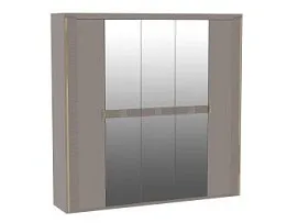 Шкаф 5 дверный NEW, Сиде (2312*523*2304) Мокко, 12622