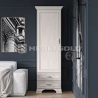 м. Марьина Роща - Шкаф 1-створчатый Тиффани 1D2S вудлайн кремовый