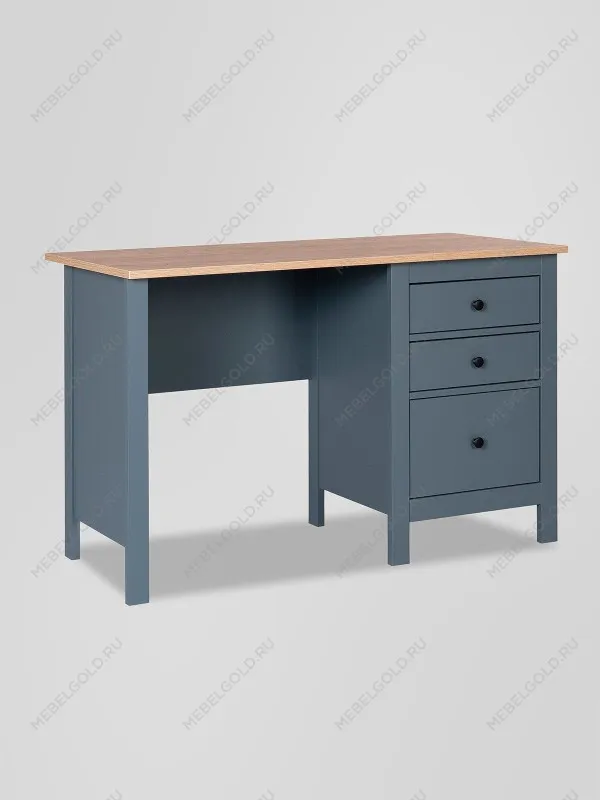 Стол письменный Сага, 120х56, темно-бирюзовый/ясень | изображение 7