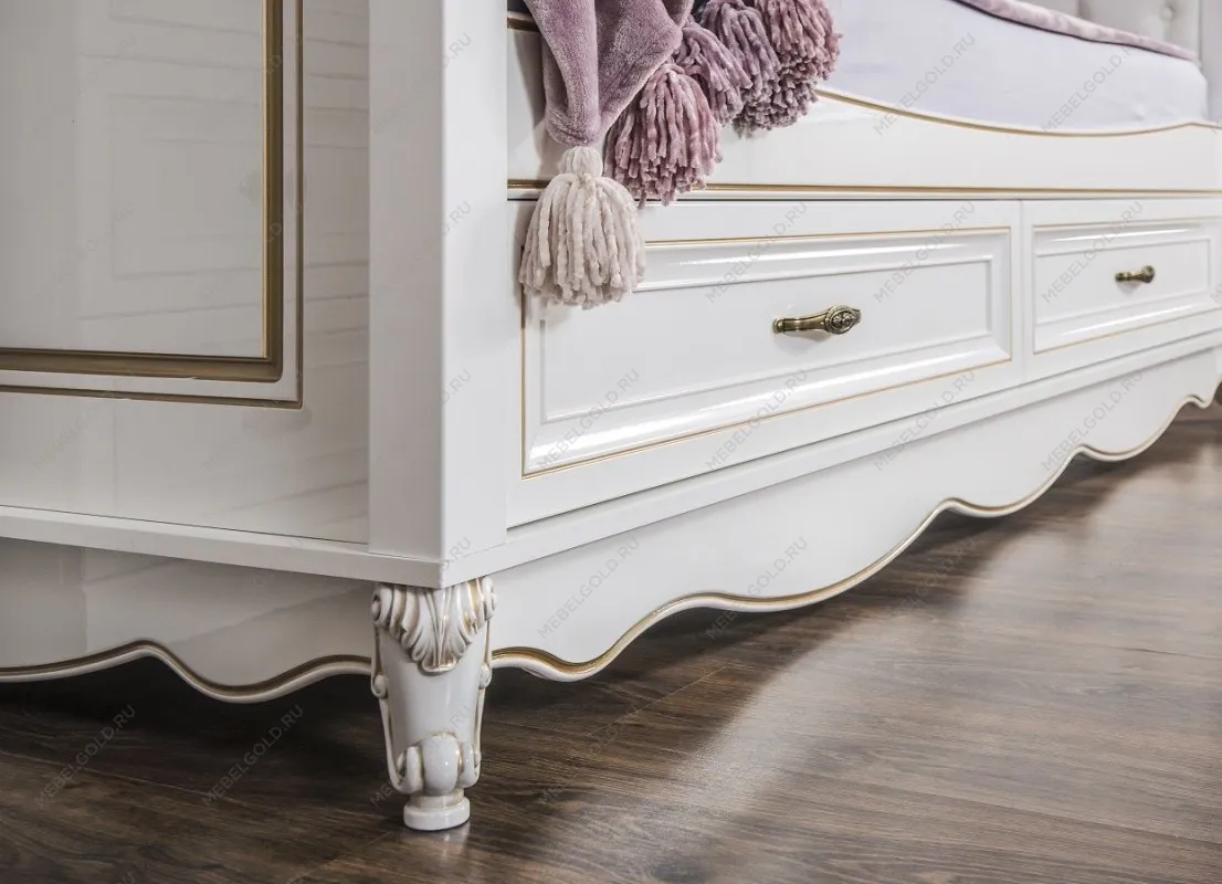 Диван кровать Натали белый глянец | изображение 7