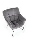 Кресло Halmar BELTON (серый) | изображение 1