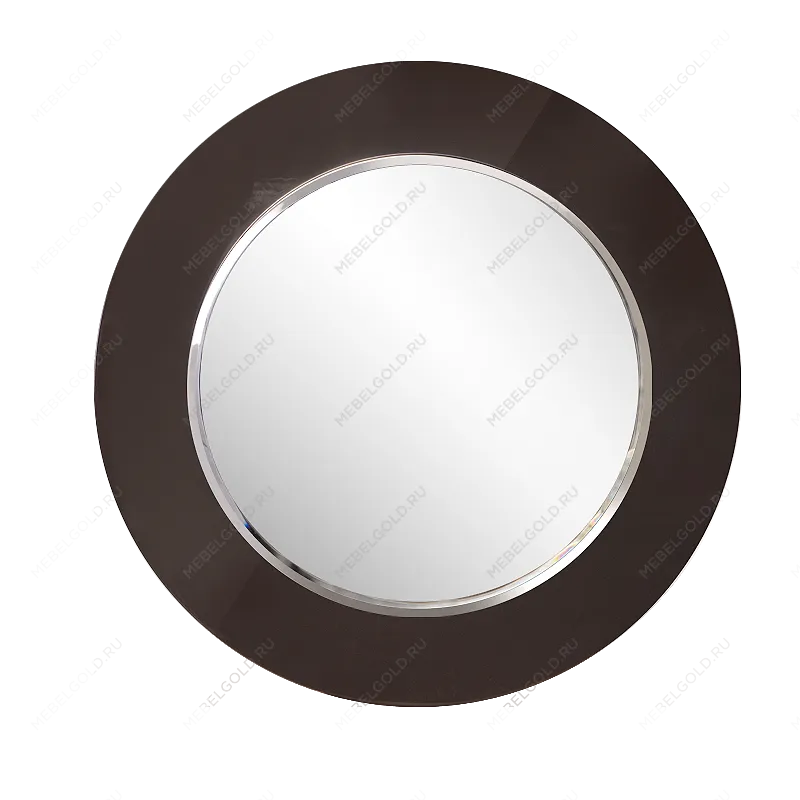 Зеркало круглое РМ/02 орех империя