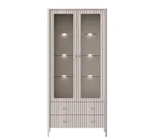 Витрина с подсветкой Далия REG2W2S персидский жемчуг