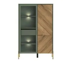 Витрина Сиена REG1W1D/140 с подсветкой