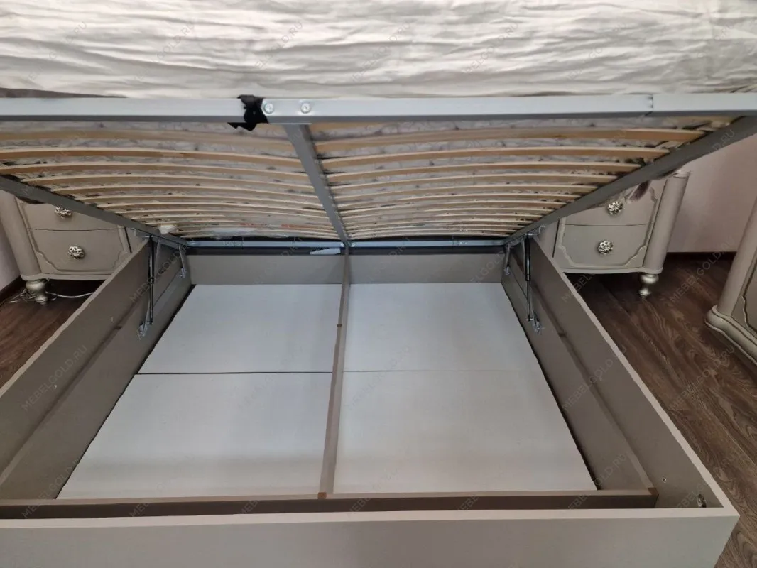 Ящик с подъемным механизмом Лали 160x200 см серый | изображение 4