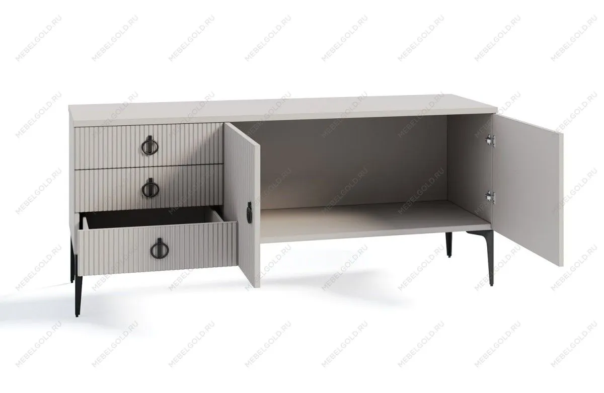 Тумба Стелла светло серый камень | изображение 1