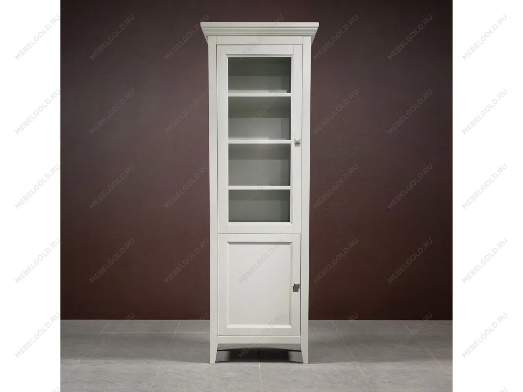 Библиотека 1 дверная левая Manhattan (Молочный) | изображение 1