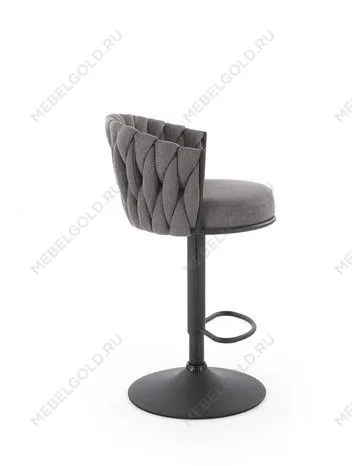 Стул барный Halmar H125 (серый/черный) | изображение 3