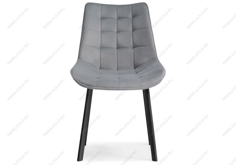 Лобня - Стул на металлокаркасе Hagen gray/black | изображение 1