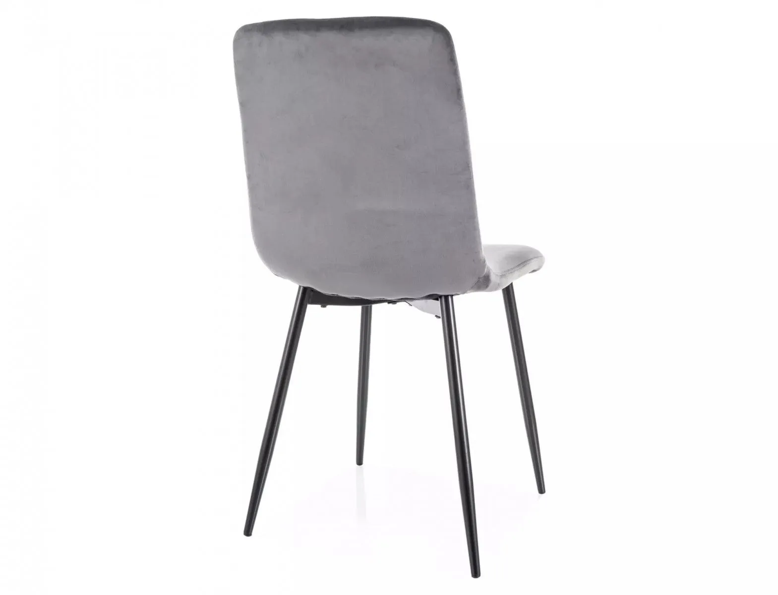Стул кухонный Signal DAREN Velvet Bluvel 14 (серый/черный) | изображение 2