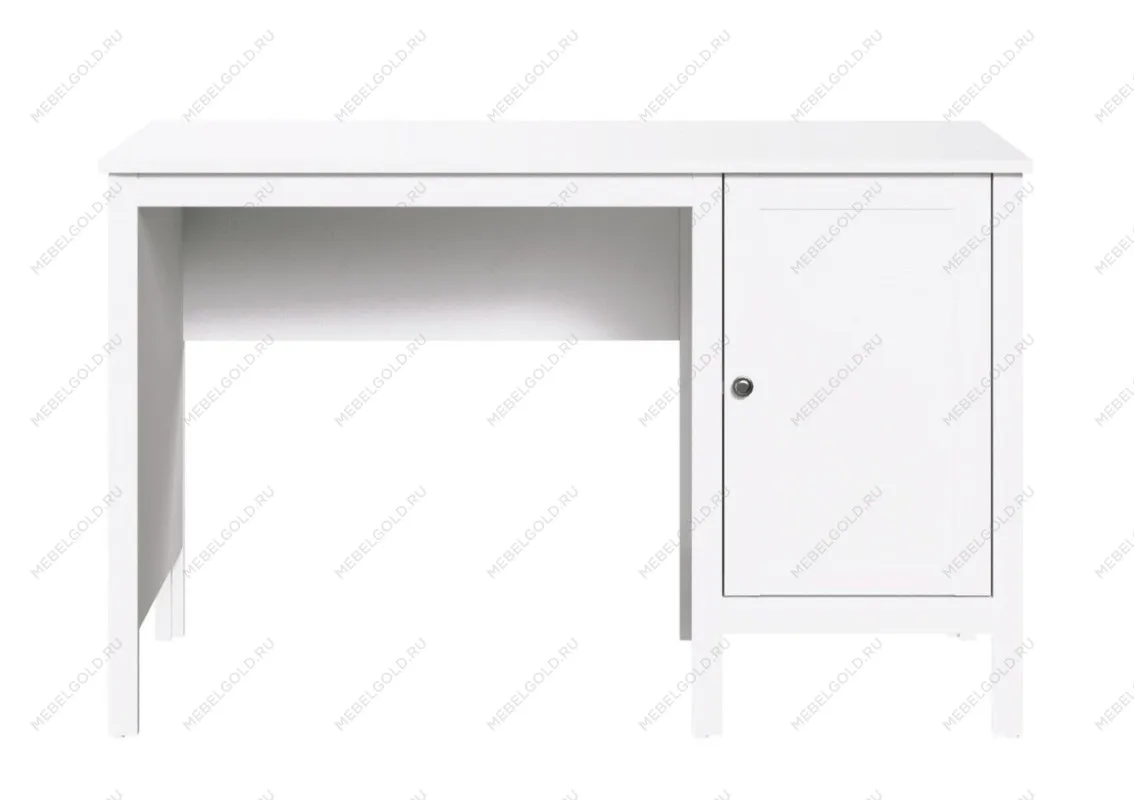 Стол письменный Ева (Хельга) BIU/120 белый