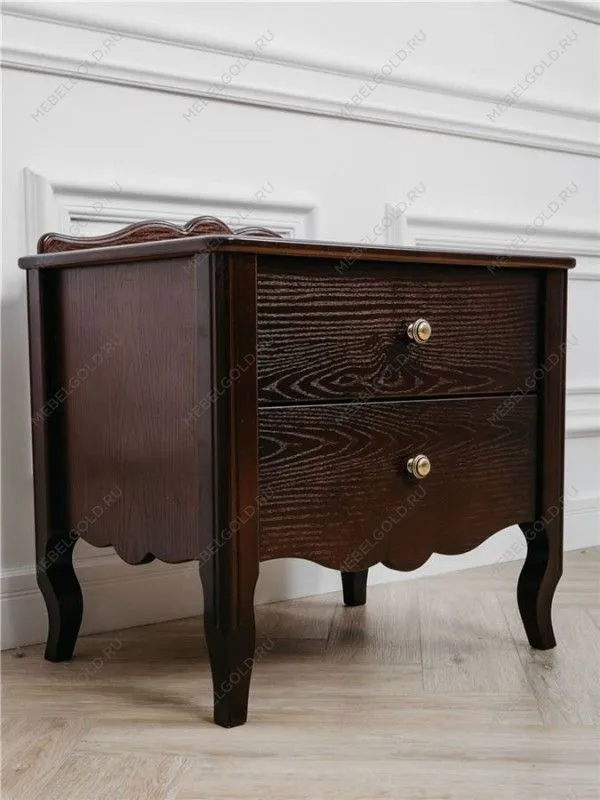 Тумбочка Версаль 2 ящика (орех) | изображение 2