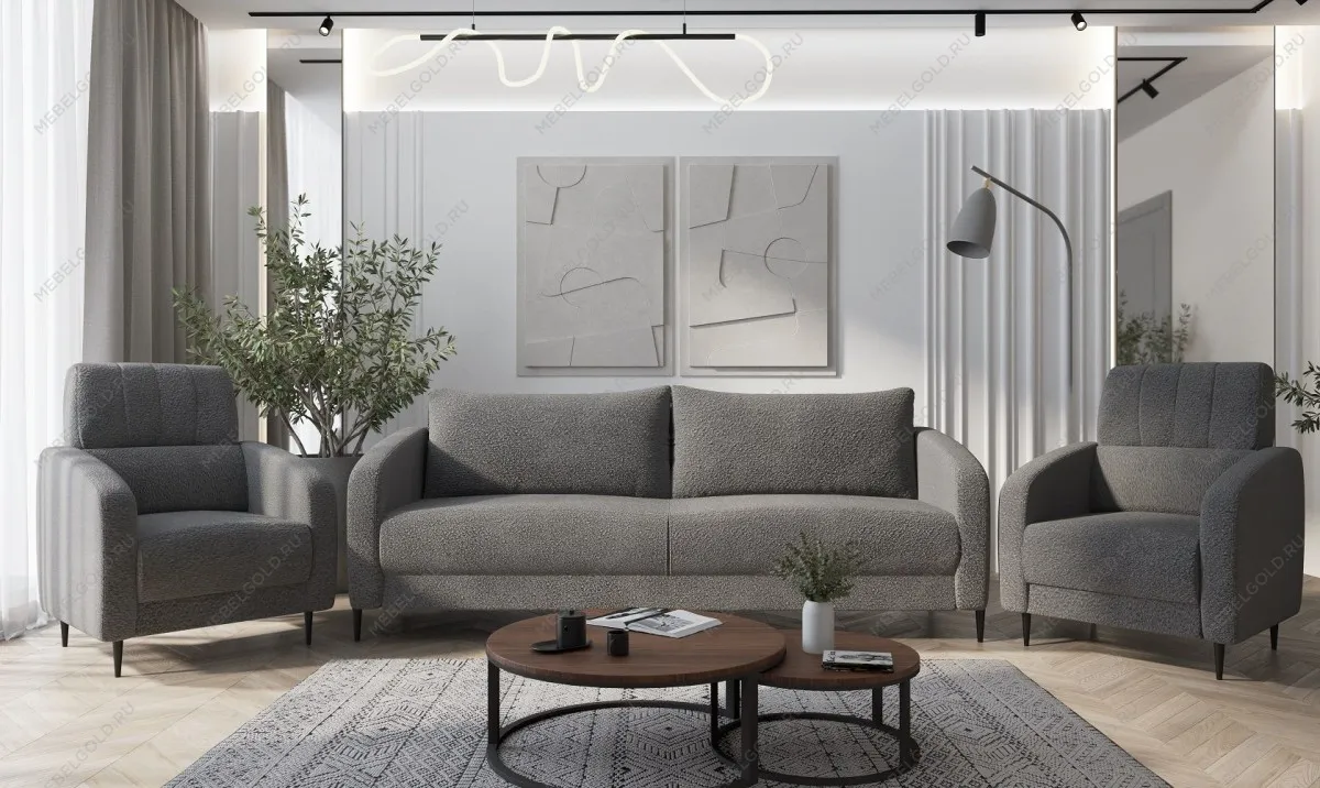 Кресло Стелла серый | изображение 4