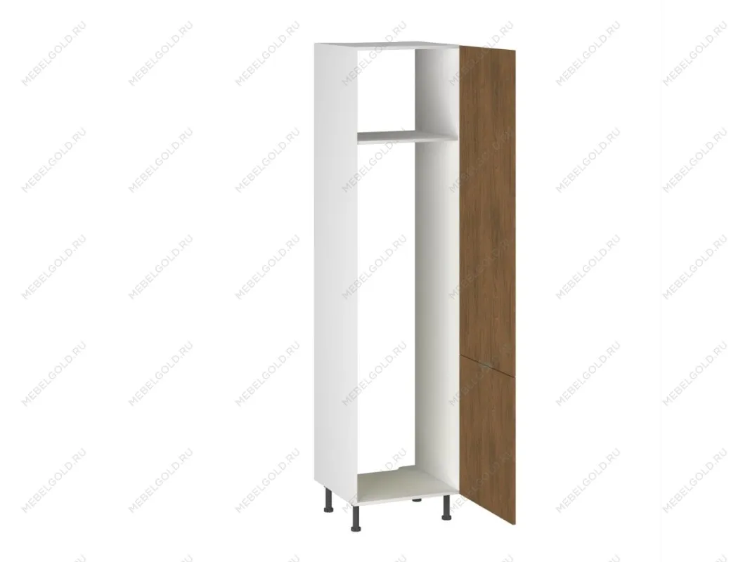 Шкаф-пенал 960 ПХ-60, Фьюжн (600*566*2456) Дуб Каселла коричневый, 27190 | изображение 1