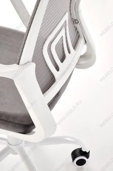 Кресло компьютерное Halmar FRODO (светло-серый) | изображение 7