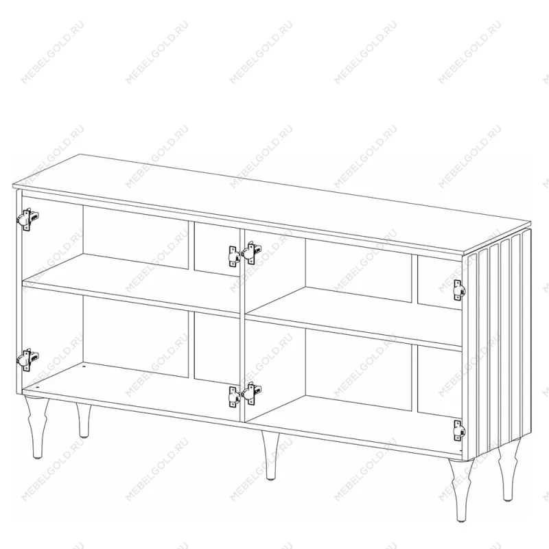 Тумба Лоренсо Графит МН-043-04 | изображение 1