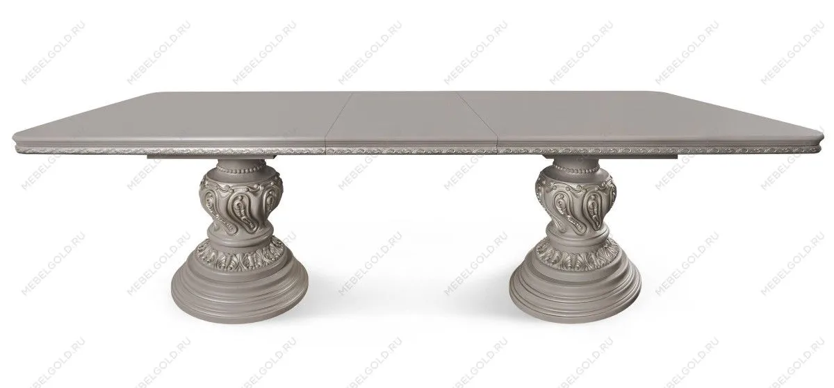 Стол Лали прямоугольный серый камень | изображение 3