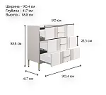 Комод Бетти кашемир 3S | изображение 5