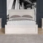 Кровать Тиффани 120 вудлайн кремовый | изображение 1