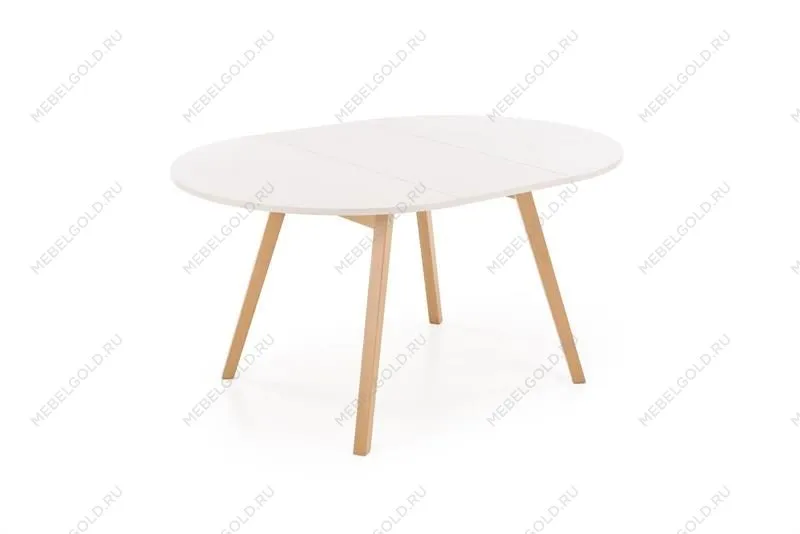 Стол обеденный Halmar RUBEN 102 (кашемир/натуральный) | изображение 3