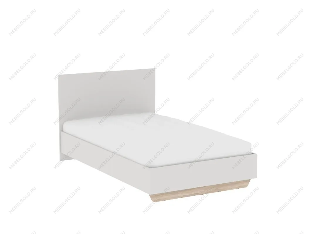 Кровать 1200 с подъемным механизмом, Аврора (1266*2063*1004) Дуб Мария/Кашемир | изображение 1