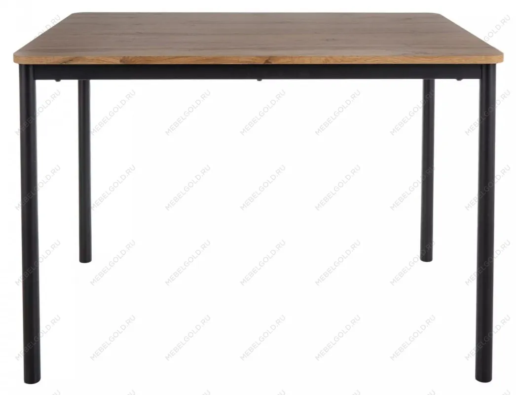 Стол обеденный Signal CITY 110 (дуб артизан/черный) | изображение 1