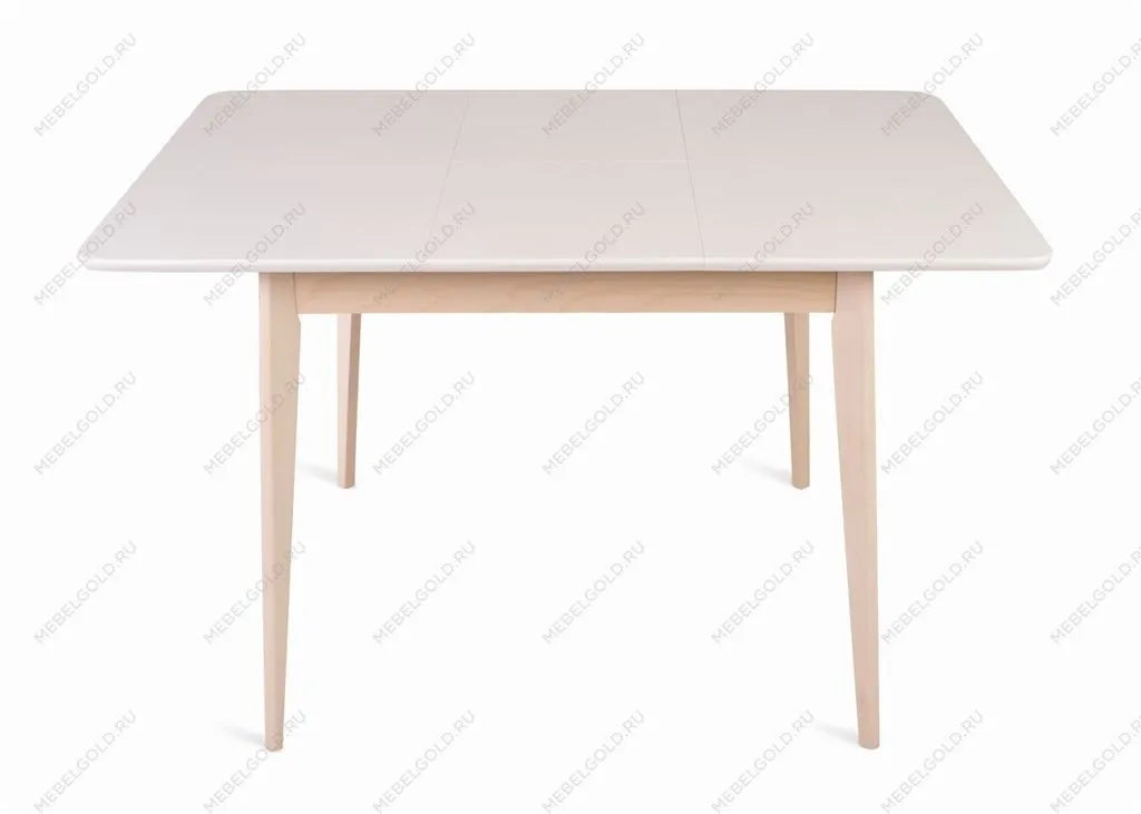 Стол Рэй-0090 (беленый дуб/белая эмаль) Квадратный | изображение 2