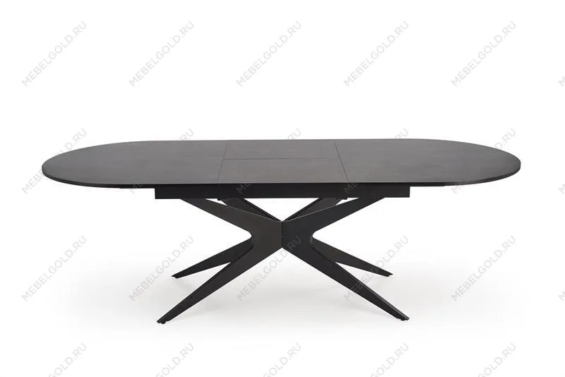 Стол обеденный Halmar SANDRO раскладной (черный/черный) | изображение 3