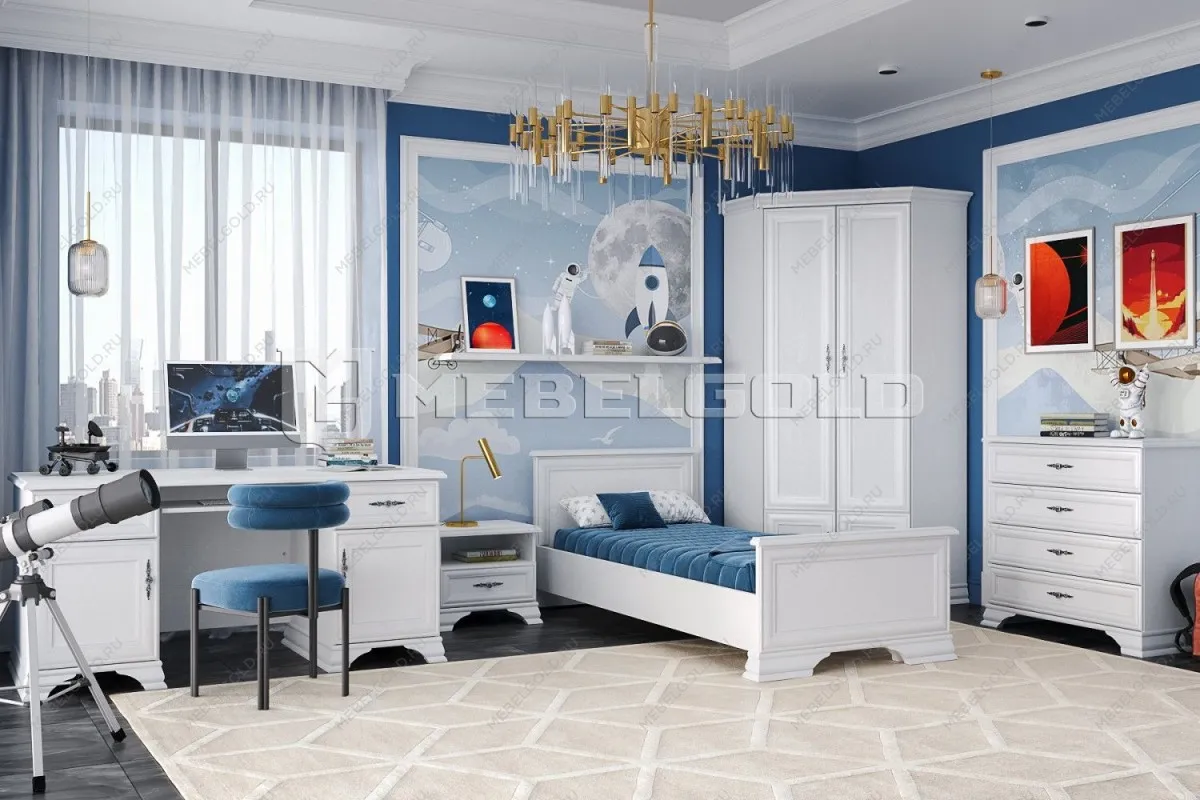 Детская Кентаки белый