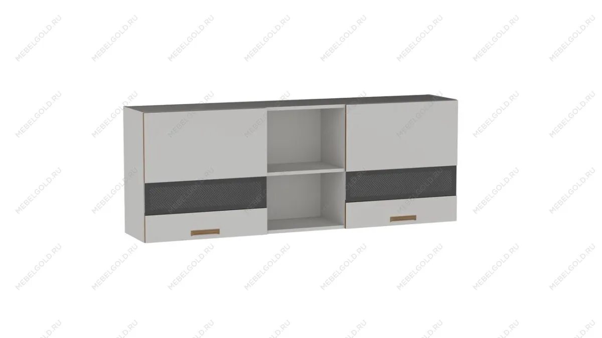 Шкаф ШСТ-160, Смарт (1600*316*600) Серый, 22616