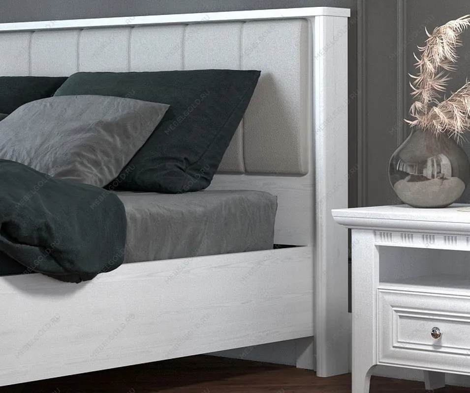 Мягкая вставка изголовья кровати 1600, Клер (1664*434*60) Бежевый, 912560 | изображение 1