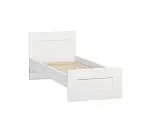 Кровать односпальная Сириус, 90х200 см, белая | изображение 3