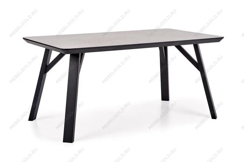 Стол обеденный Halmar HALIFAX (серо/черный) | изображение 2
