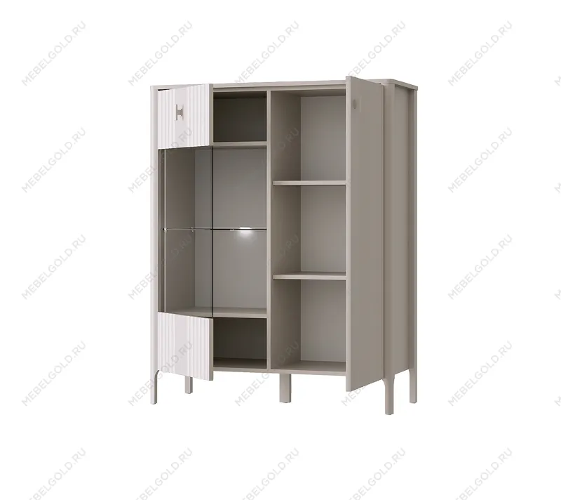 Витрина с подсветкой Далия REG1W1D персидский жемчуг | изображение 2