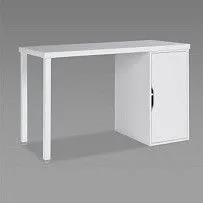 Стол письменный Ингар, с дверцей, 120x75x55, белый