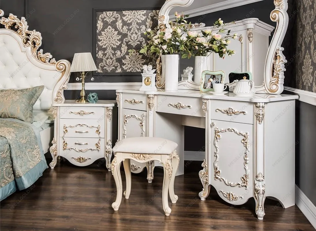 Тумба прикроватная Флоренция белый глянец | изображение 4