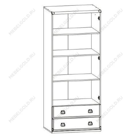 Комплект полок к шкафу JSZF2D2S Индиана сосна каньон | изображение 2