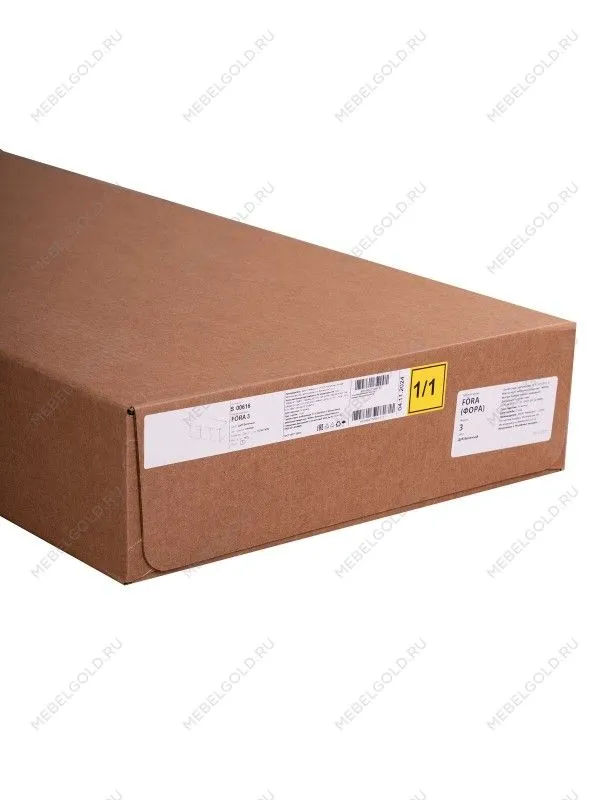 Стеллаж Фора, 3 полки, 112х42х38 см, белый | изображение 12